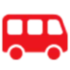 red bus icon